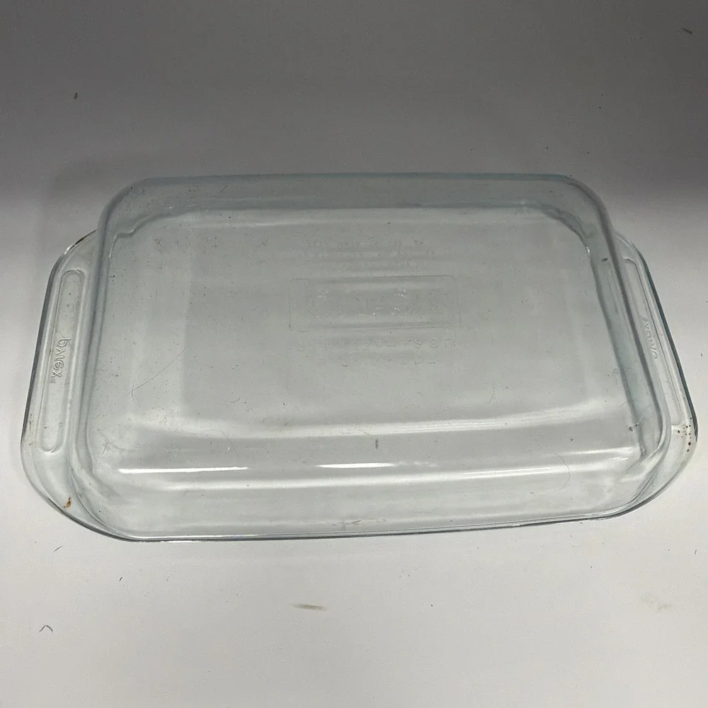 Pyrex 2233 Clear Glass 3QT Casserole Dish 9x13×2 - Made In USA, No Lid